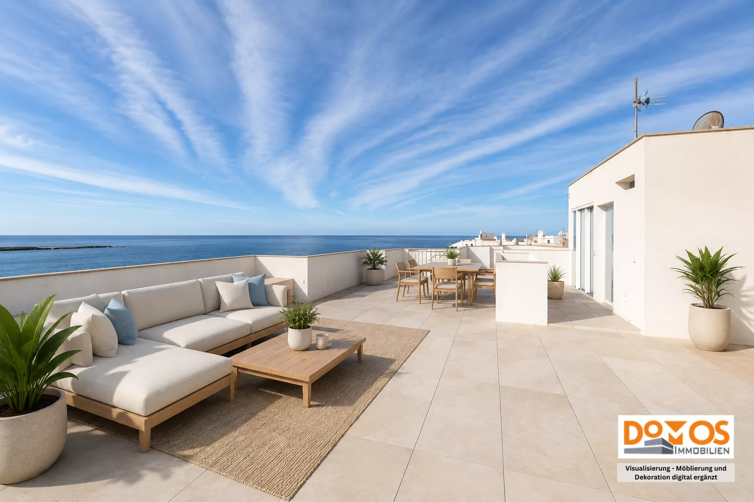 Mediterraner Luxus mit 360° Meerblick – Ihr exklusives Zuhause in Colonia Sant Jordi